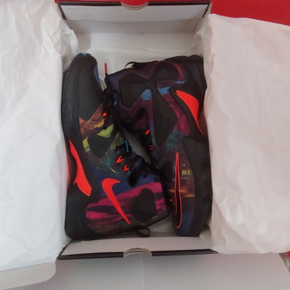 Lebron James 13 Akronite Philosophy Multi color